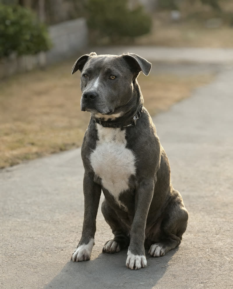 Pit-bull-type dog